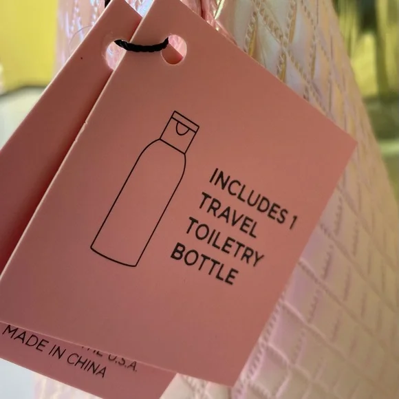 Juicy Couture Pink Iridescent Cosmetics Bag - Picture 7 of 8